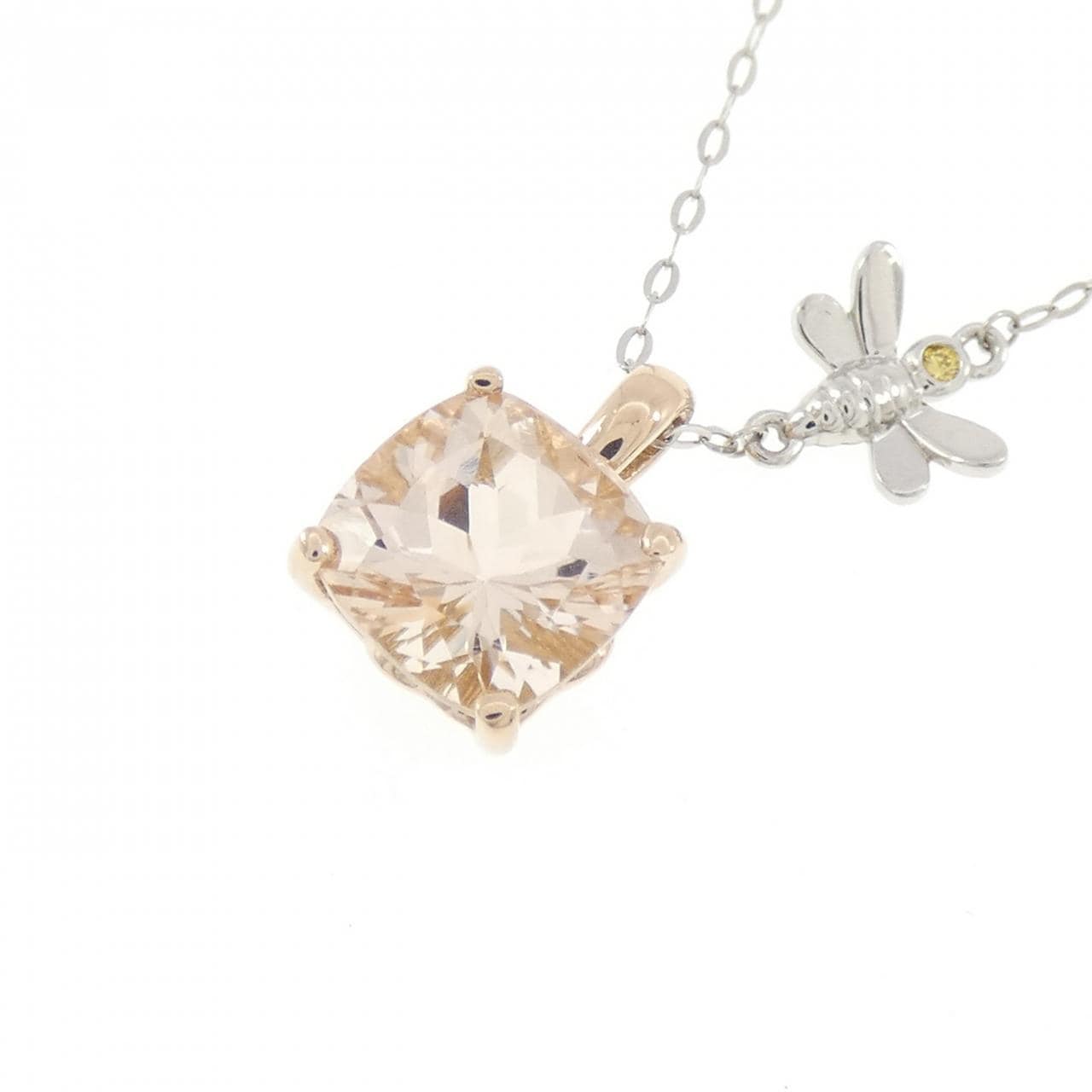 ジーエスティービー モルガナイト ネックレス 2.00CT