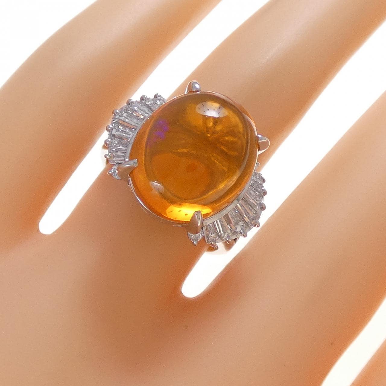 PT900 オパール リング 8.03CT