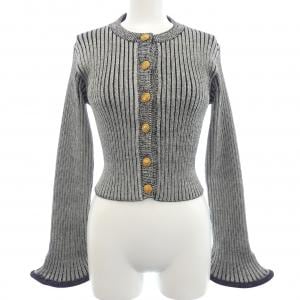 ルイヴィトン LOUIS VUITTON リブドニットトランペット FMKC97LJ3 カーディガン