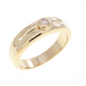 K18YG ダイヤモンド リング 0.03CT