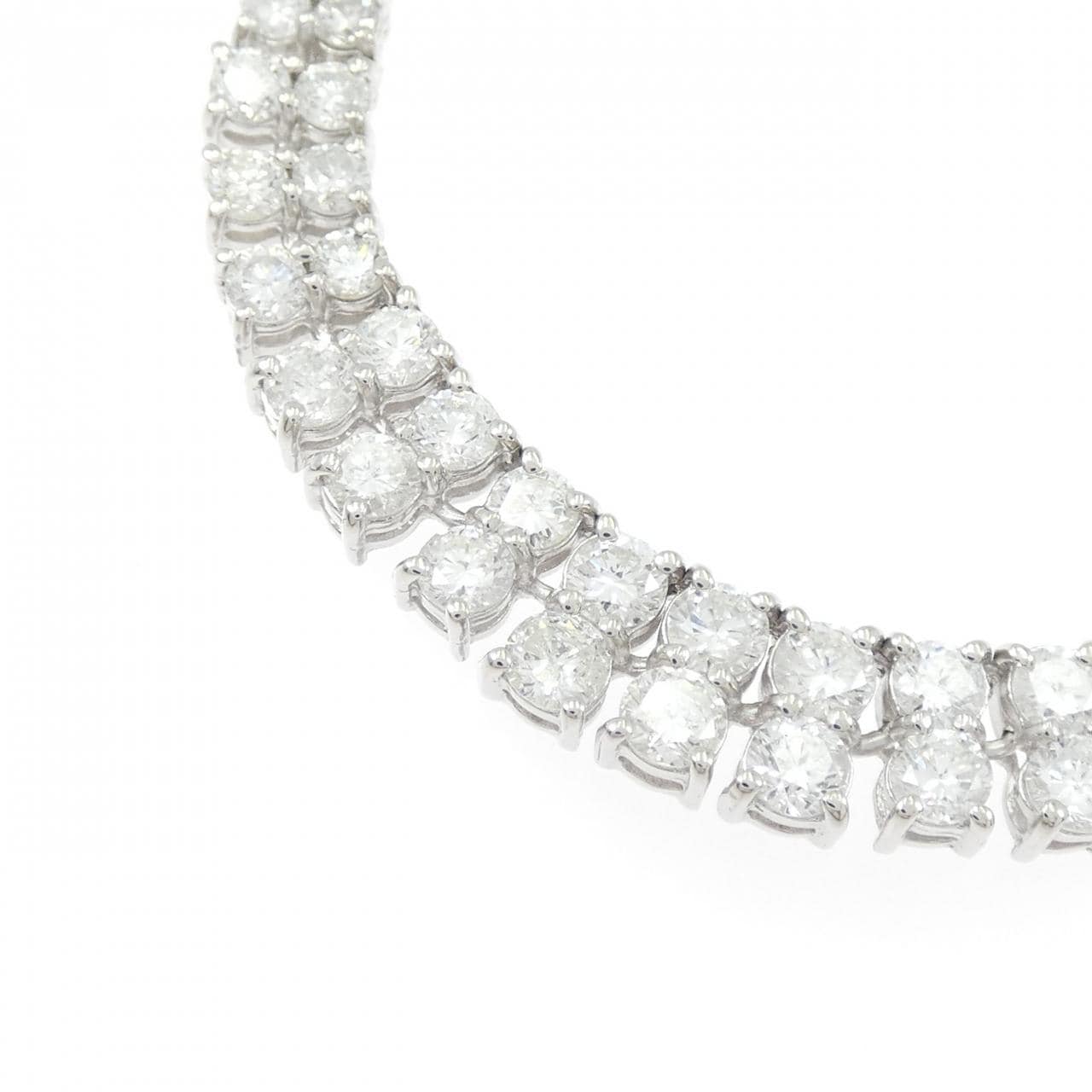 PT850 ダイヤモンド ネックレス 10.00CT
