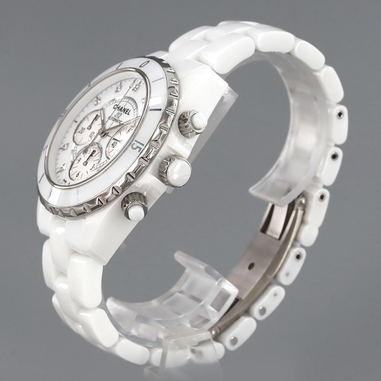 CHANEL J12 chronograph ceramic 9P H2009 ceramic Automatic