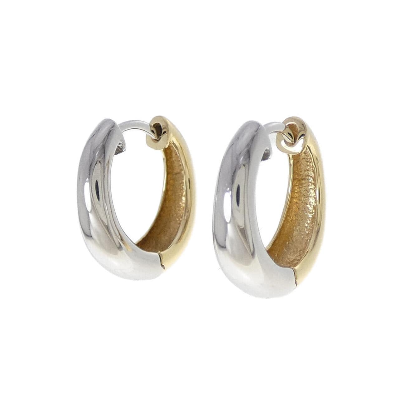 K18YG/PT900 ピアス