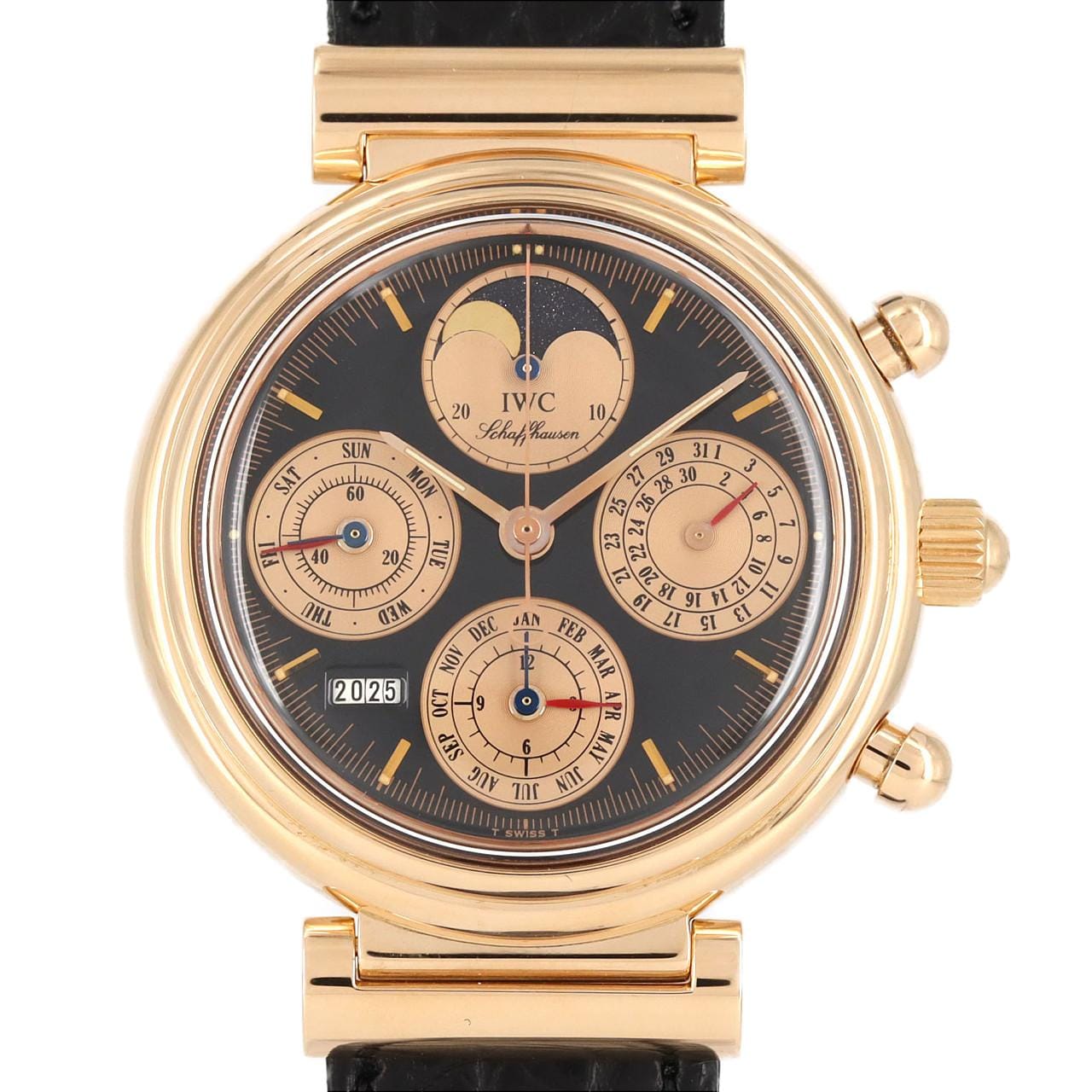 IWC 達文西萬年曆計時碼錶 PG 3750-025 PG/RG自動上弦
