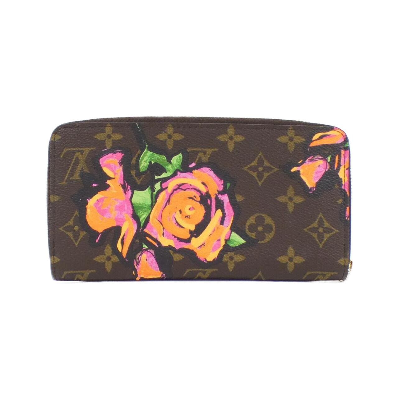 LOUIS VUITTON Monogram Rose (Steven Sprough)拉链钱包 M93759 钱包