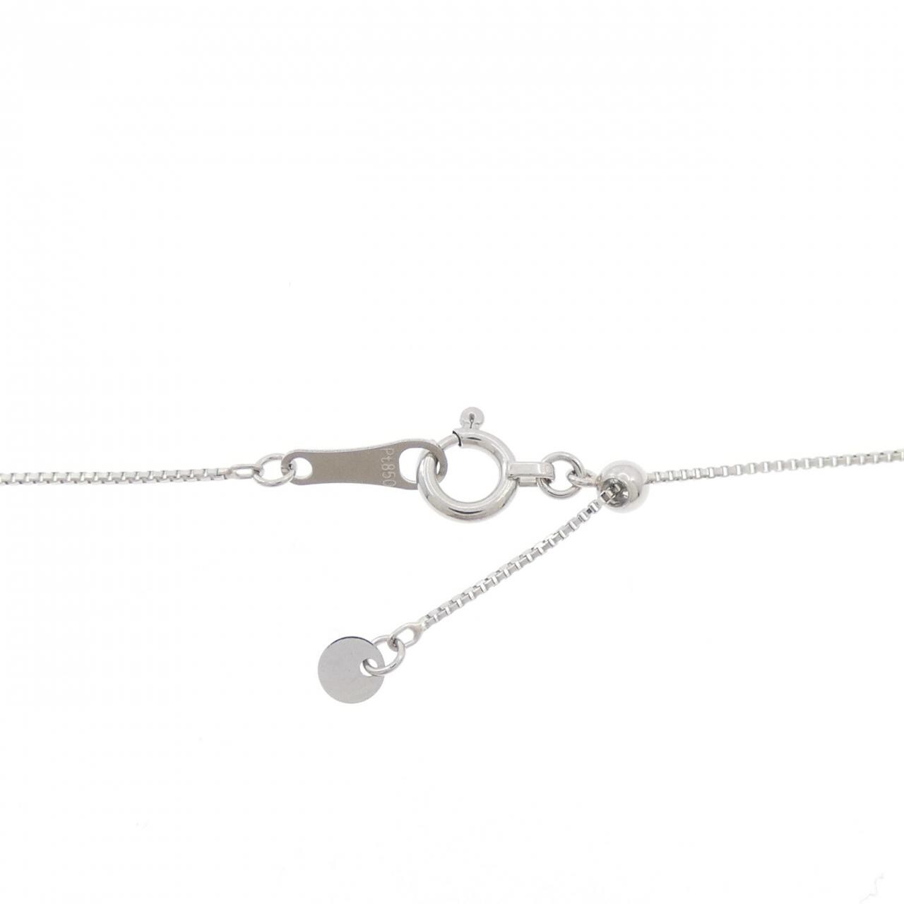 PT900/PT850 クロス ダイヤモンド ネックレス 0.30CT