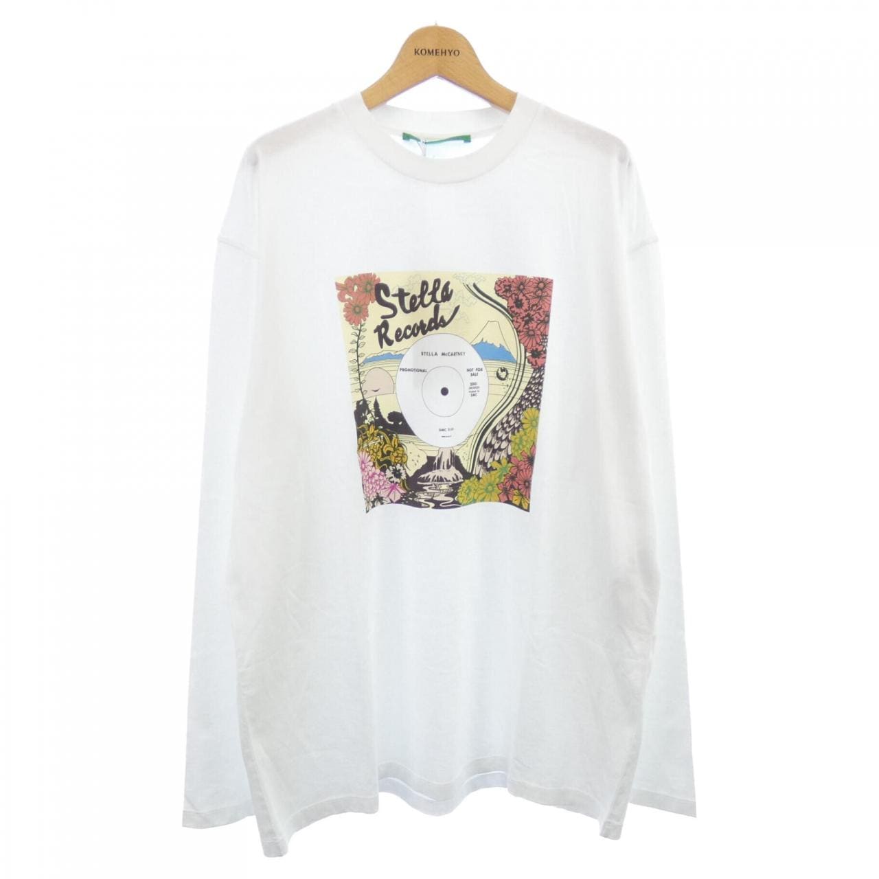 ステラマッカートニー STELLA MCCARTNEY レコードロンティ Tシャツ