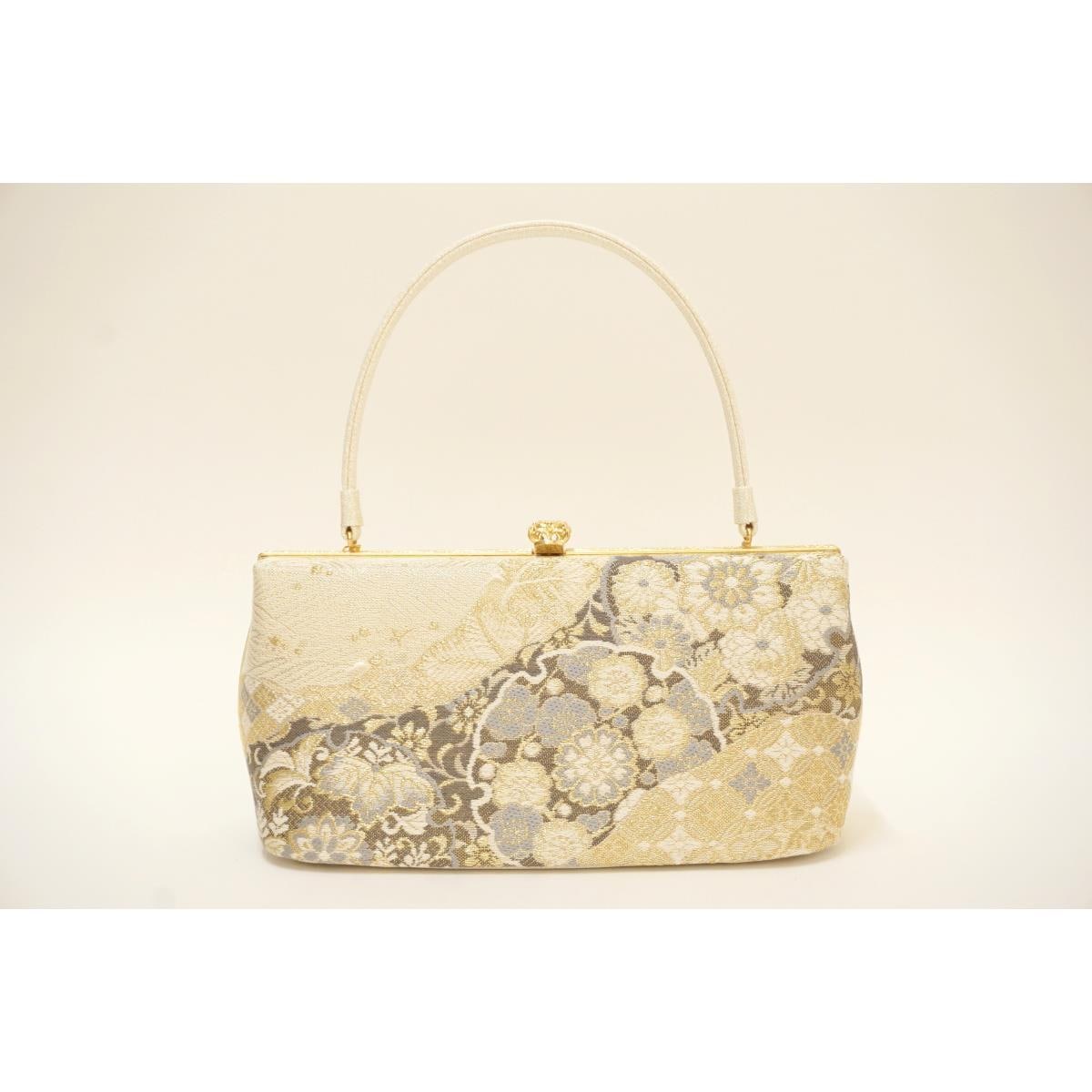 【新品】草履バッグセット　白梅　Ｆサイズ