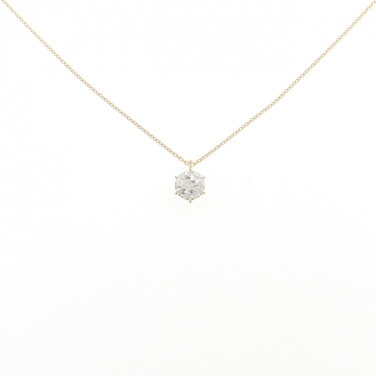 【リメイク】K18YG ダイヤモンド ネックレス 1.020CT I I1 Good