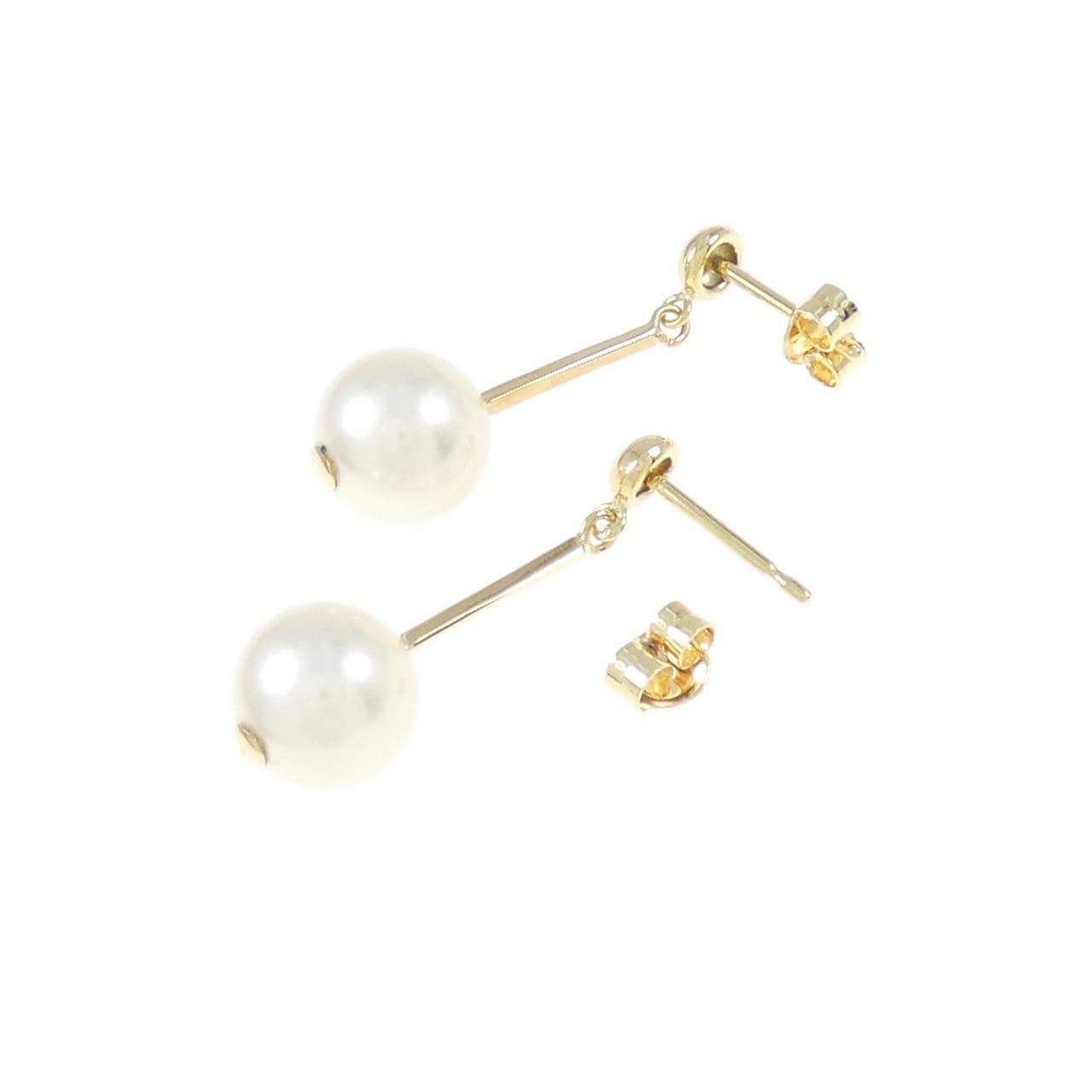 K18YG アコヤパール ピアス 8.5mm