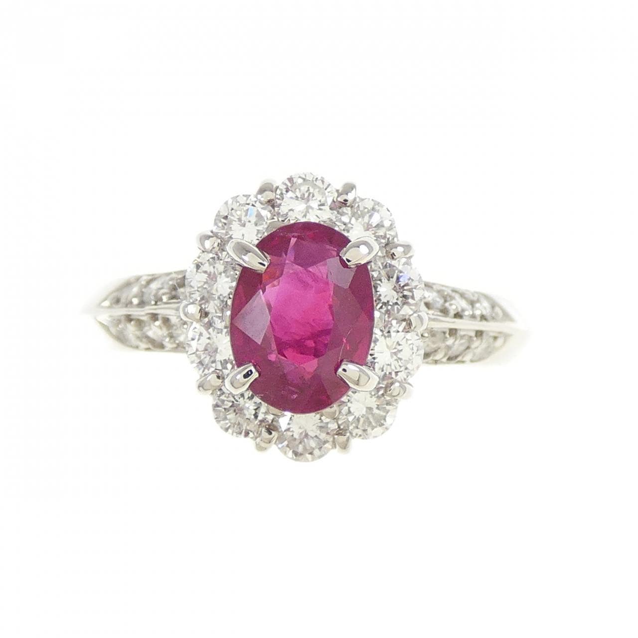 PT900 ルビー リング 0.97CT
