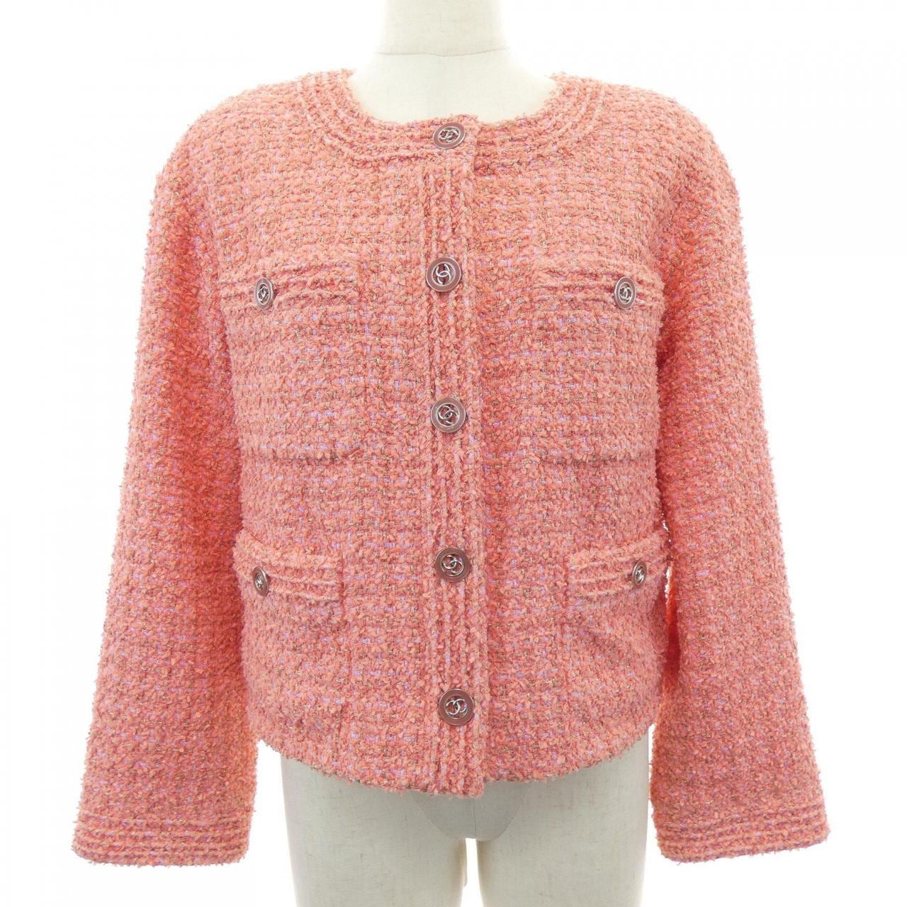 シャネル CHANEL P63284V48654 20P ノーカラージャケット