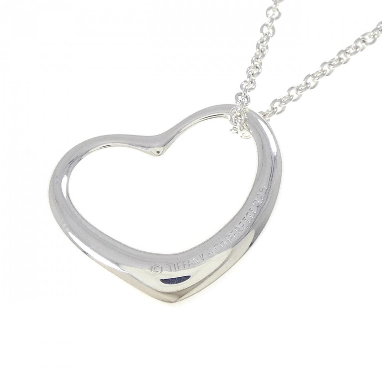 ティファニー オープンハート ネックレス
