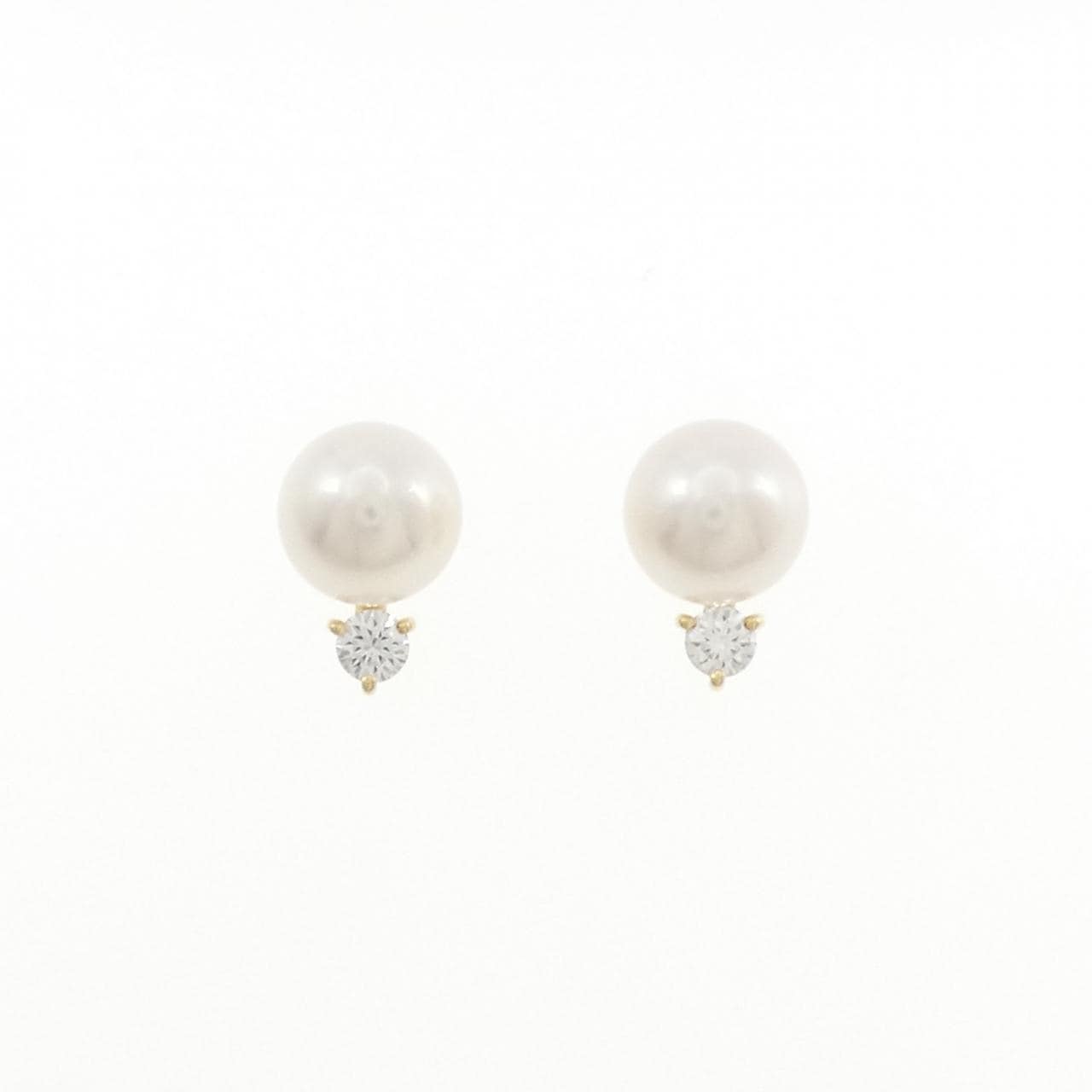 ミキモト アコヤパール ピアス 7.6mm