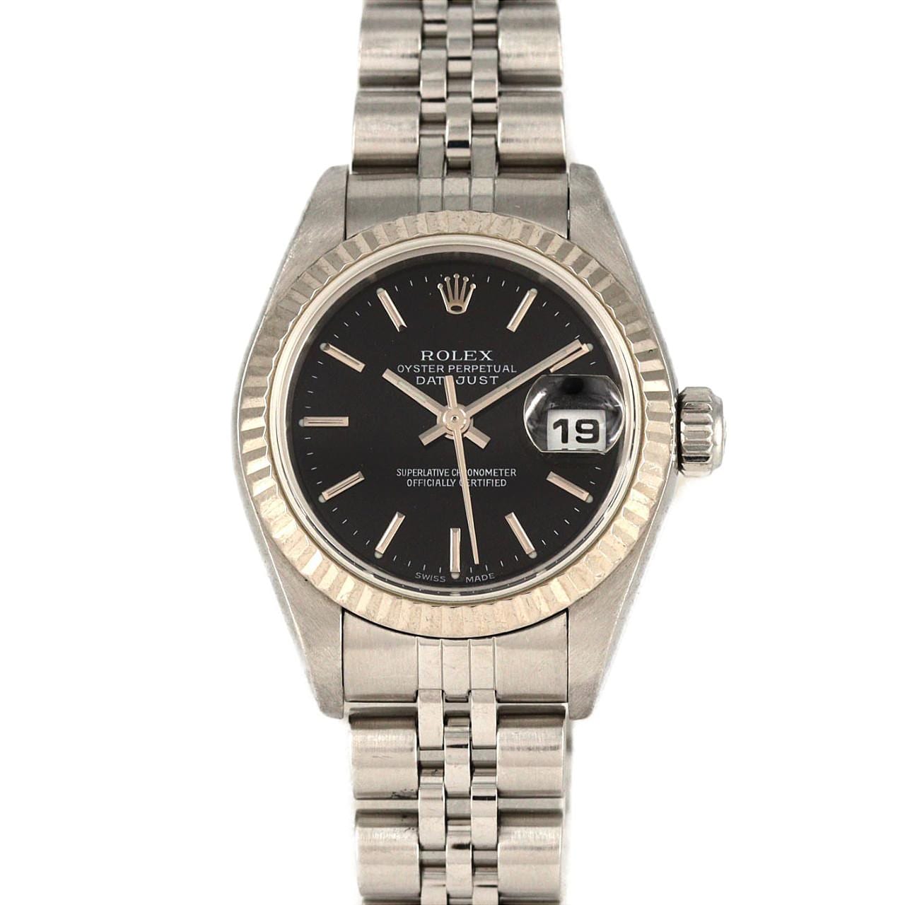 【ノーメンテナンス還元価格】ロレックス デイトジャスト 79174 SSxWG 自動巻 F番