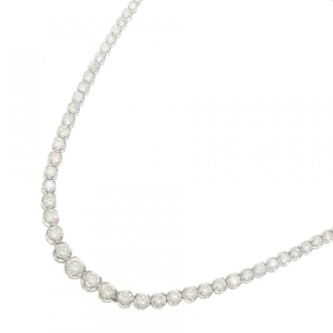 PT850 ダイヤモンド ネックレス 10.29CT