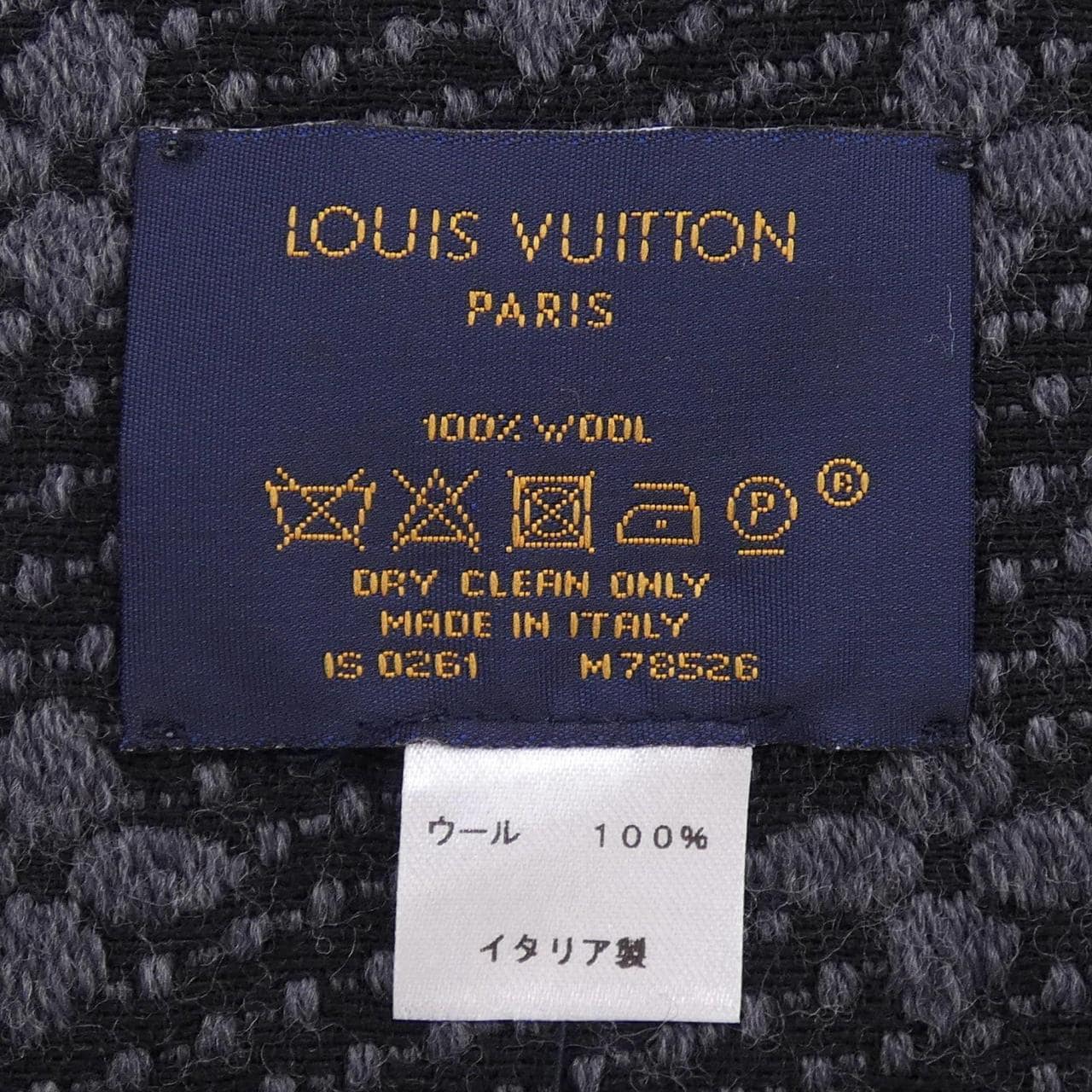 ルイヴィトン LOUIS VUITTON モノグラム クラシック M78526 MUFFLER
