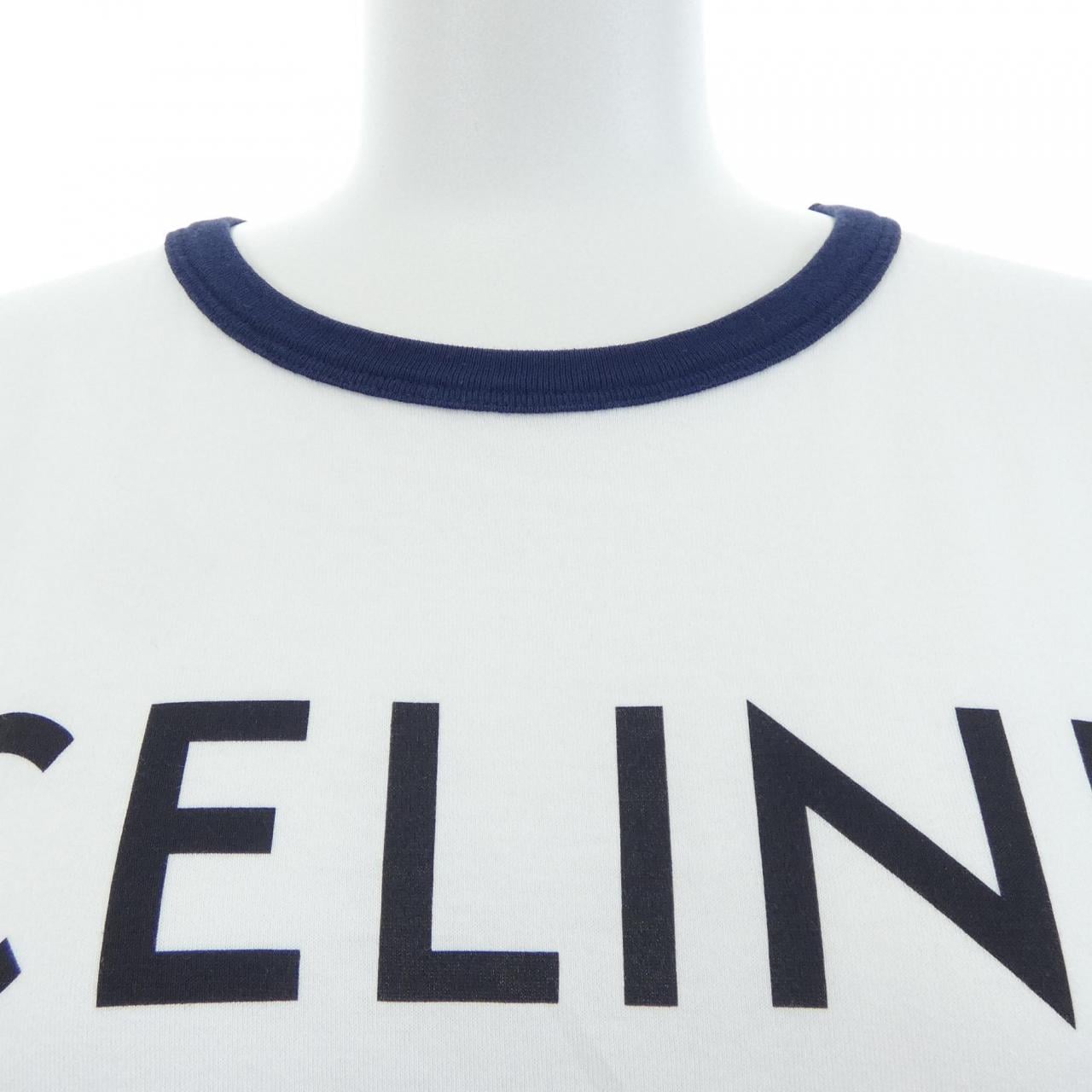 セリーヌ CELINE CELINE PARIS Tシャツ　トリオンフ TRIOMPHE 2X872671Q Tシャツ