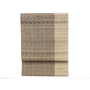 【未使用品】名古屋帯　紬織　全通柄