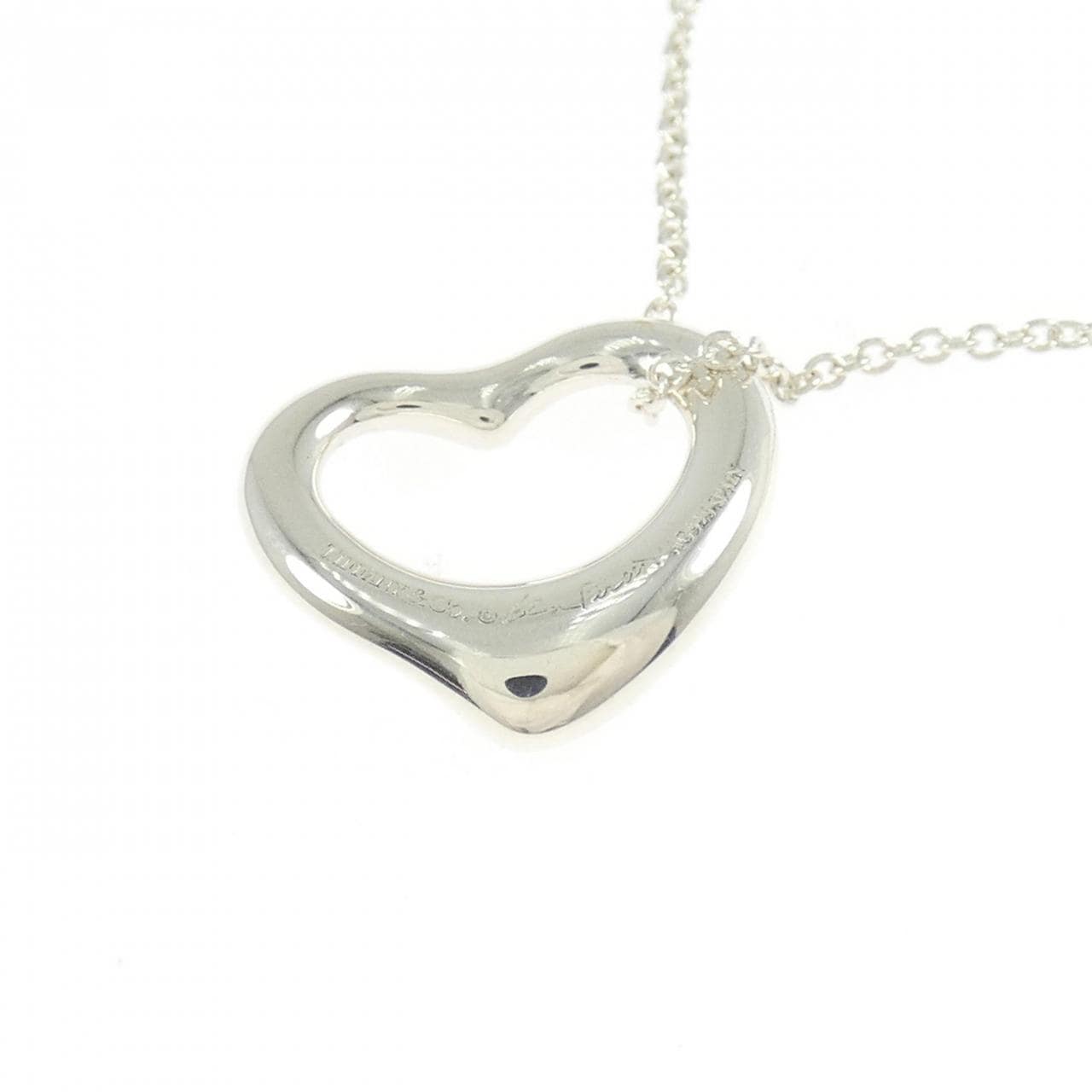 ティファニー オープンハート ネックレス