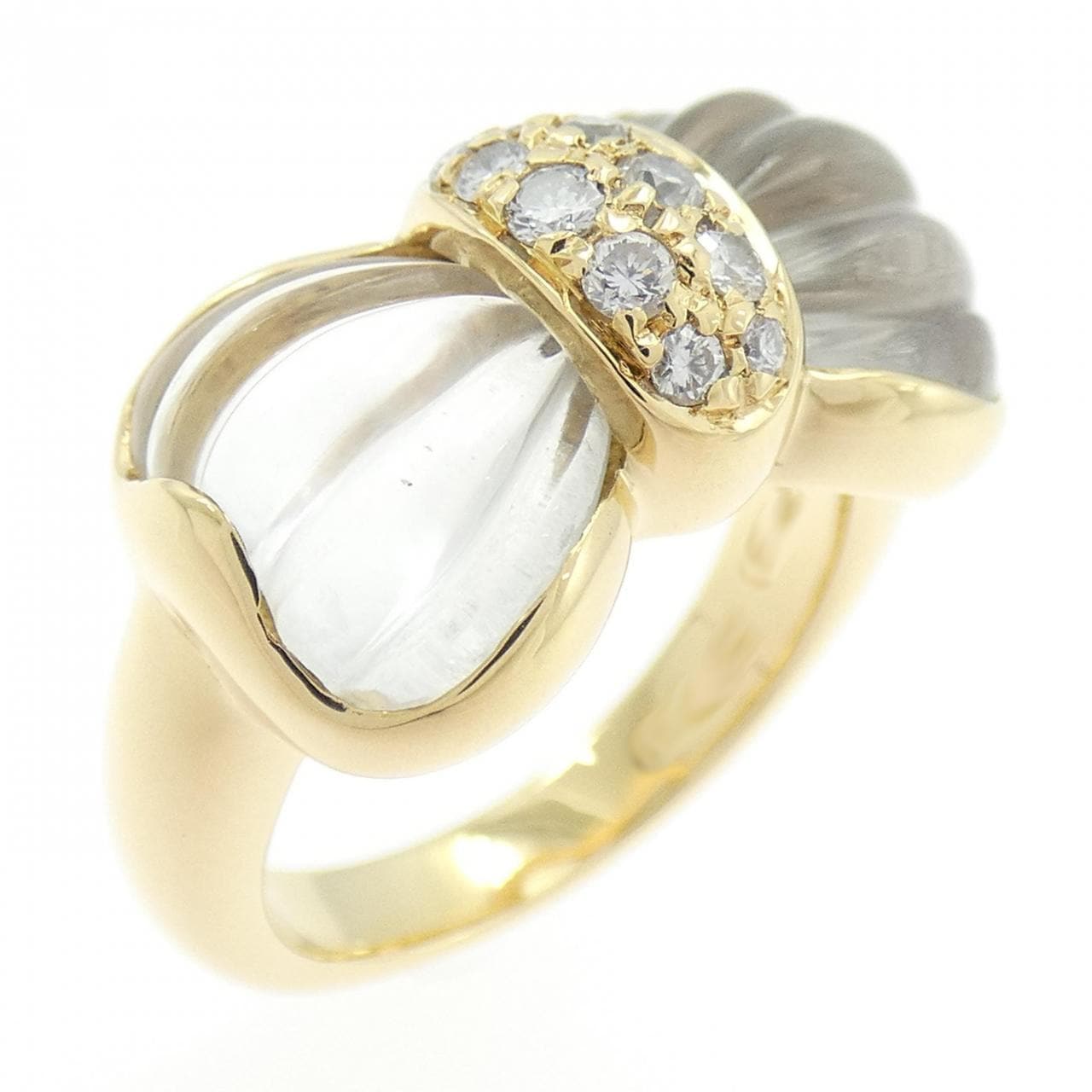 [vintage] Boucheron Rock Crystal Ring