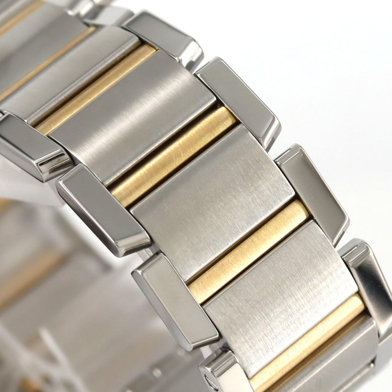 カルティエ タンクフランセーズLM コンビ W51005Q4 SSxYG 自動巻