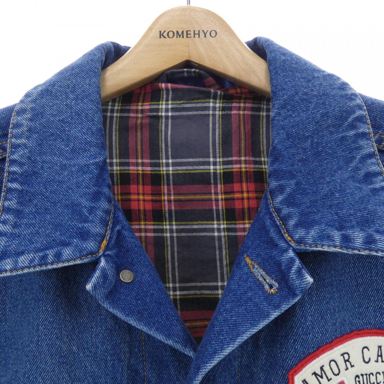 グッチ GUCCI インターロッキングG 475024-XDAAT デニムジャケット