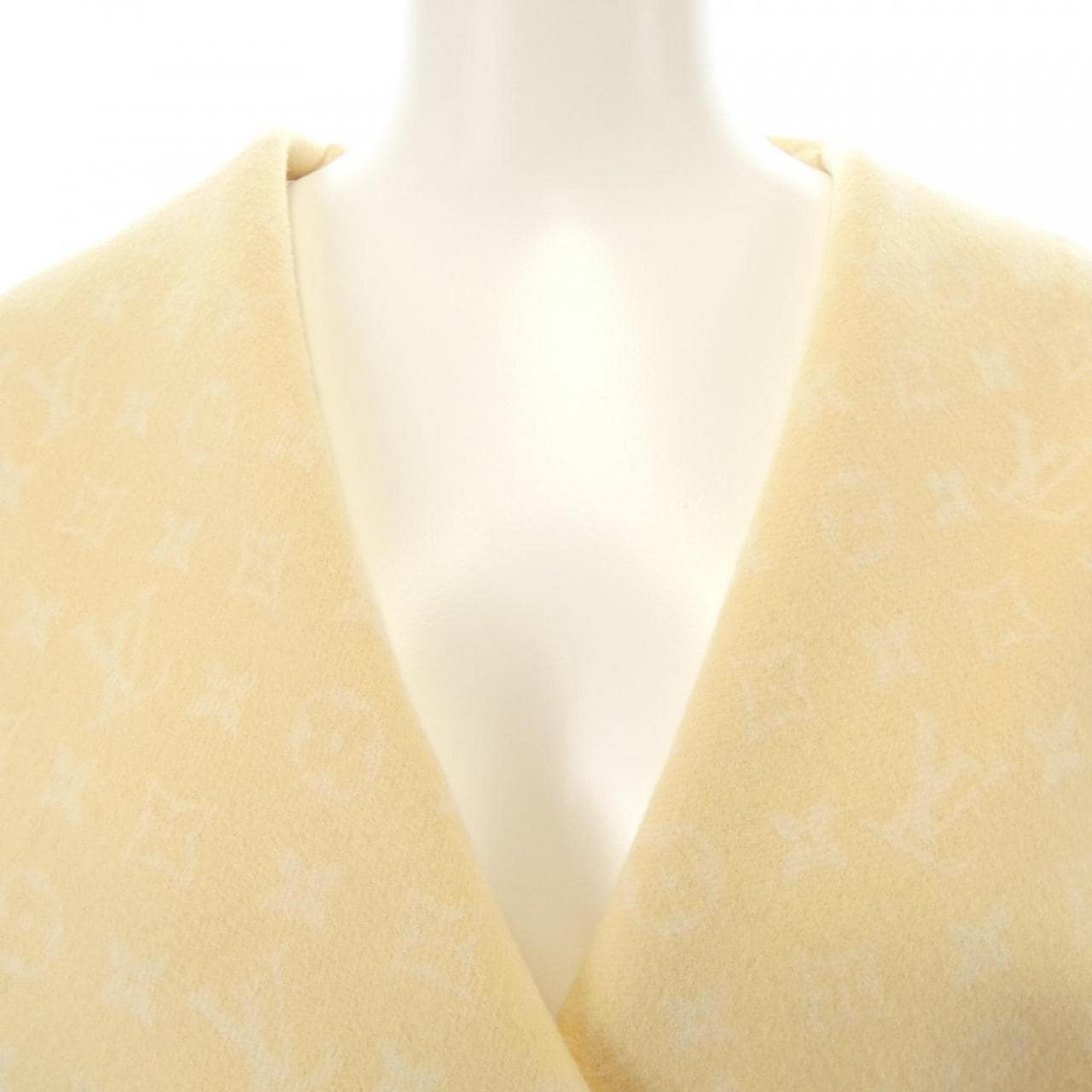 ルイヴィトン LOUIS VUITTON シグネチャーダブルフェイスフーデッドラップコート FMCO23QWE コート