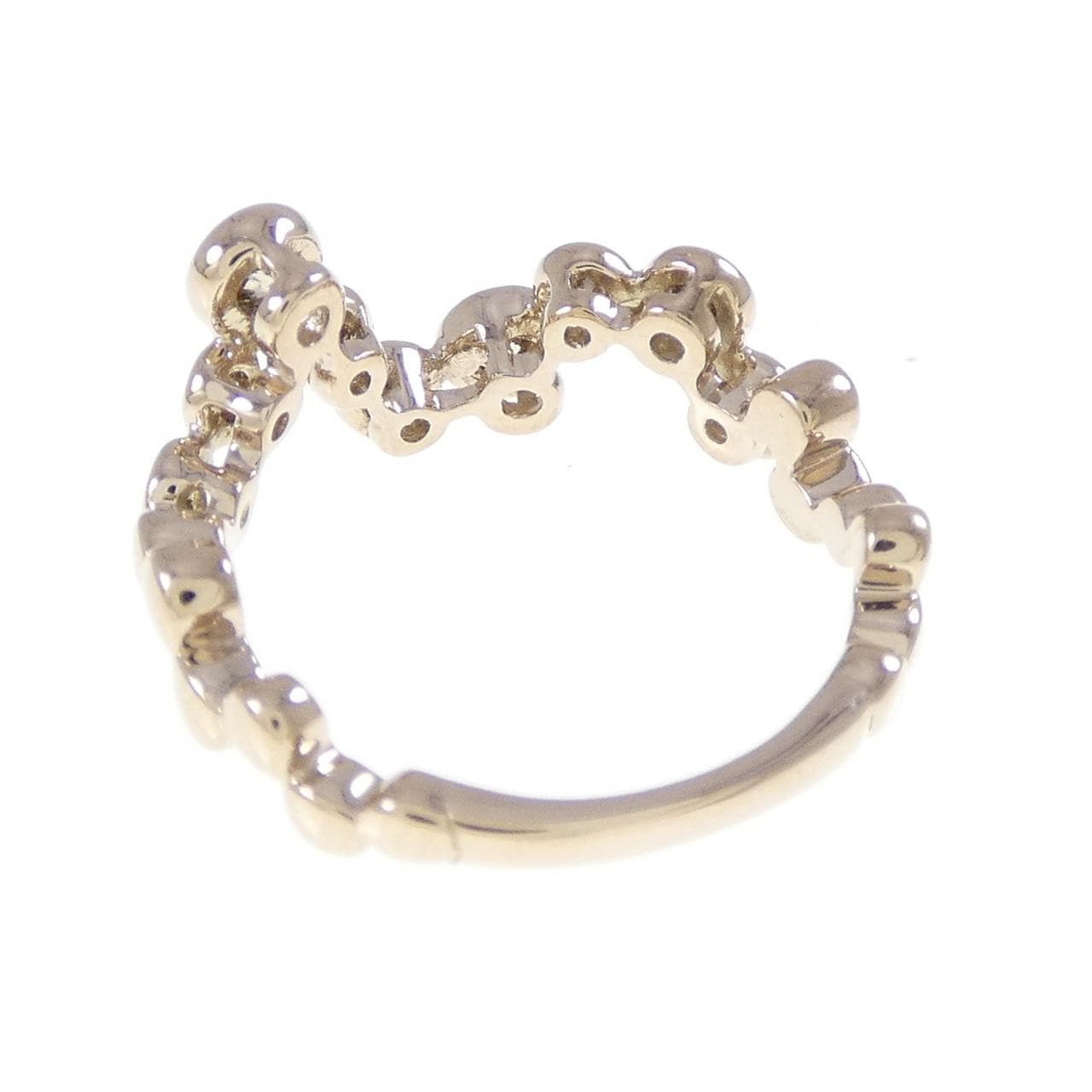 カシケイ ベゼル リング 0.40CT