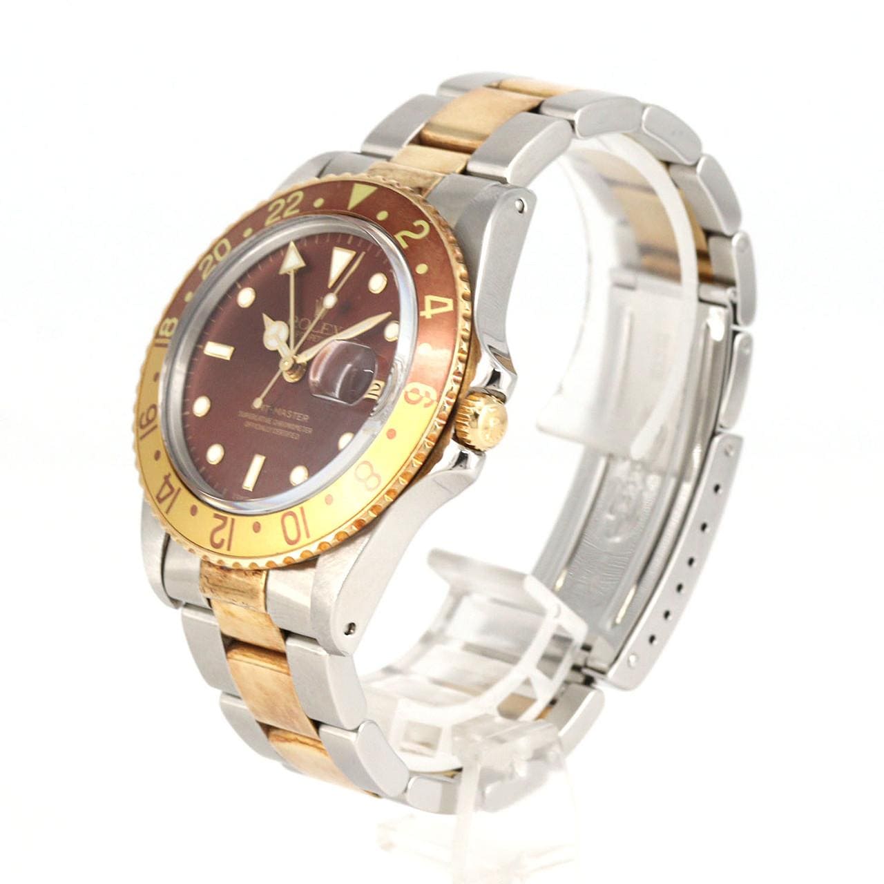 ロレックス GMTマスター 16753 SSxYG 自動巻