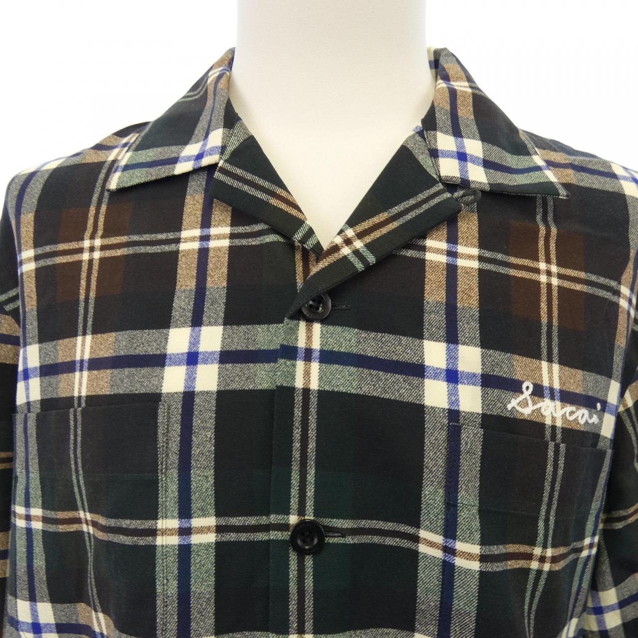 サカイ SACAI PLAID PRINT SHIRT 25-03726M シャツ