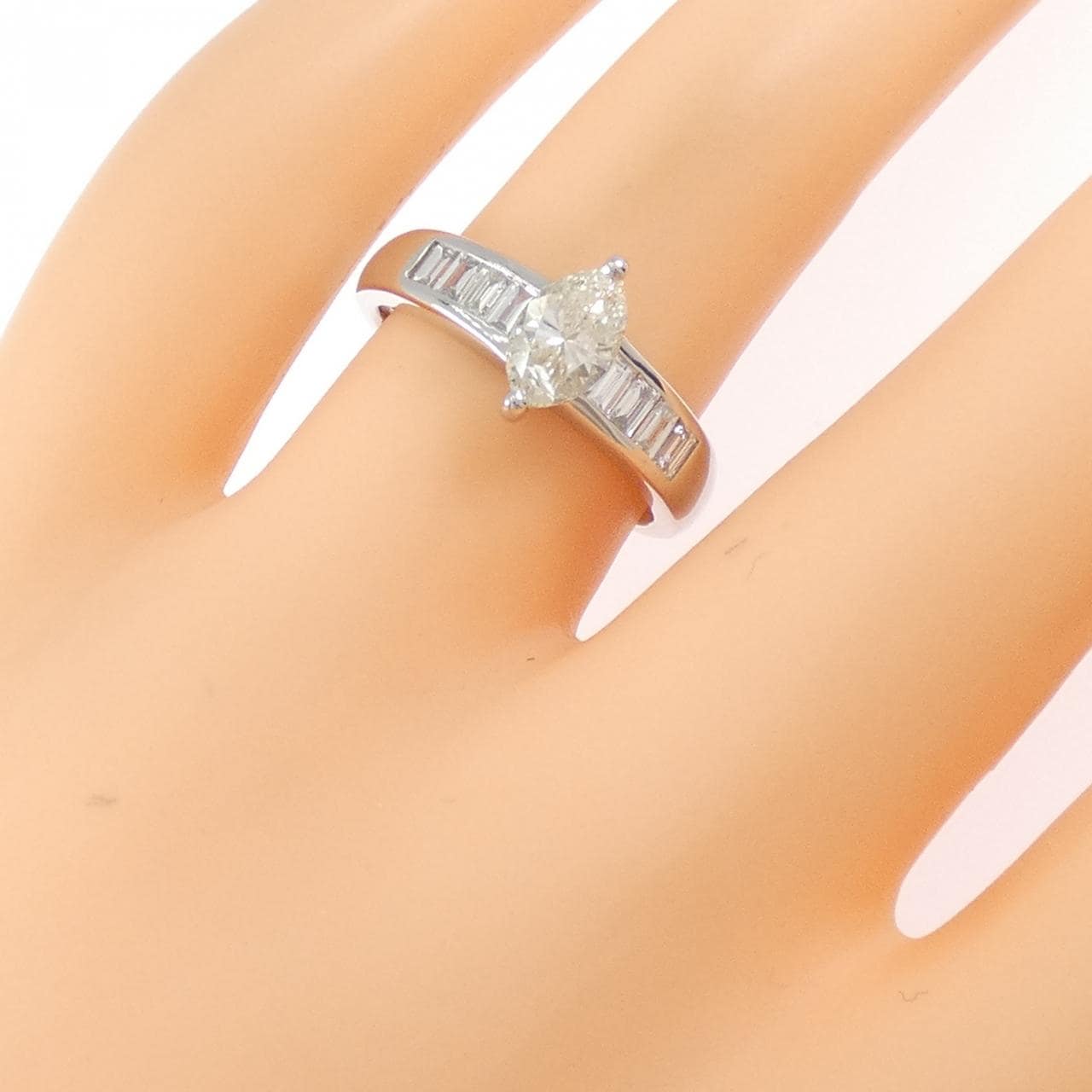 PT900 ダイヤモンド リング 0.700CT