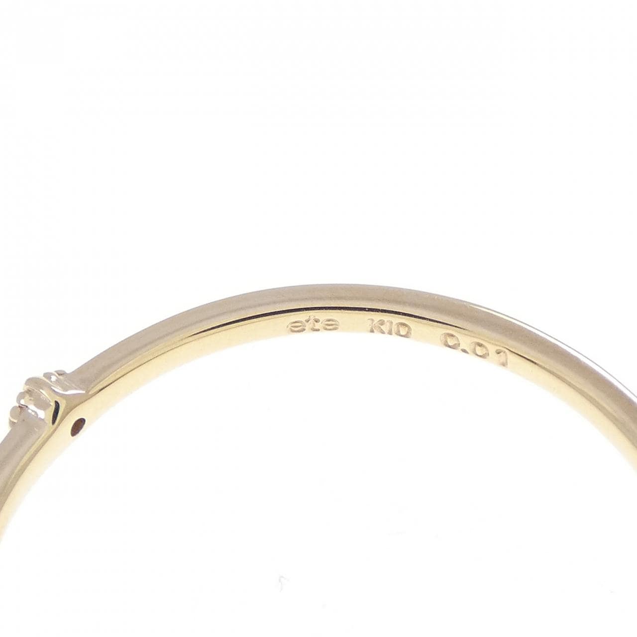 エテ ダイヤモンド リング 0.01CT