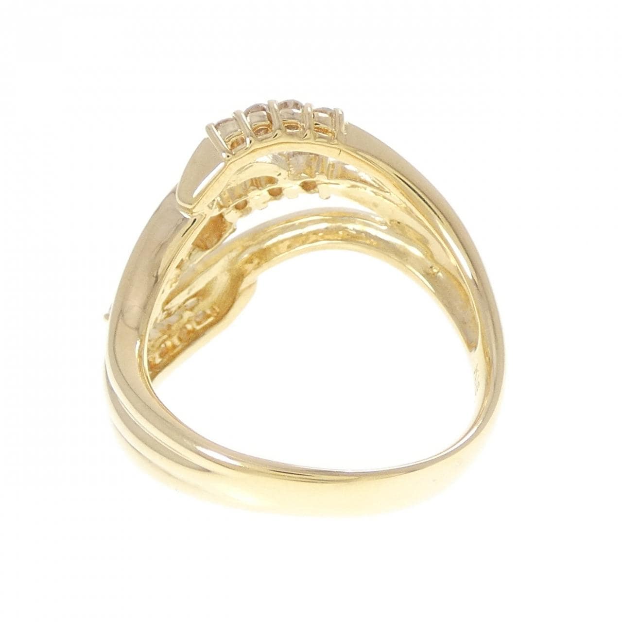 K18YG ダイヤモンド リング 0.51CT
