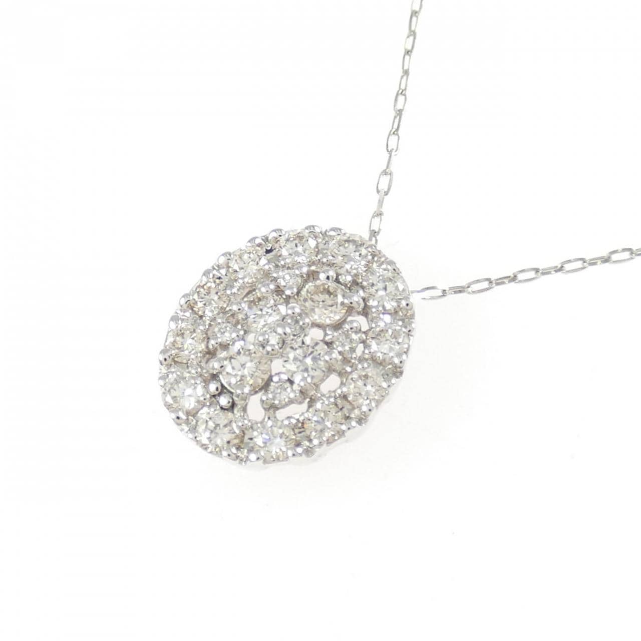 PT950/PT850 ダイヤモンド ネックレス 0.40CT
