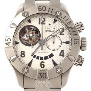 【ノーメンテナンス還元価格】ゼニス デファイクラシックオープン･エルプリメロ 03.0526.4021/01.M526 SS 自動巻