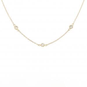 K18YG ダイヤモンド ネックレス 0.24CT