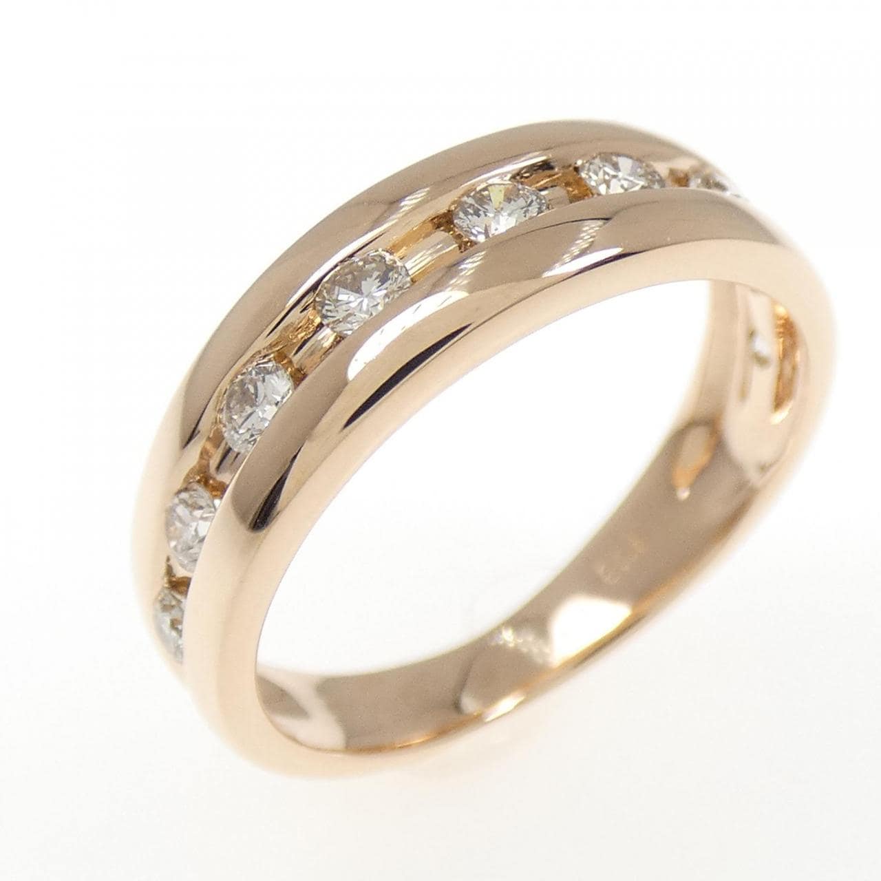 K18PG ダイヤモンド リング 0.30CT