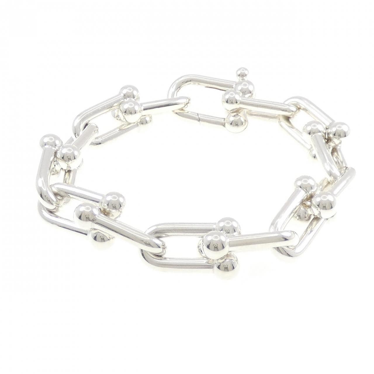 ティファニー ハードウェア リンク ラージ ブレスレット