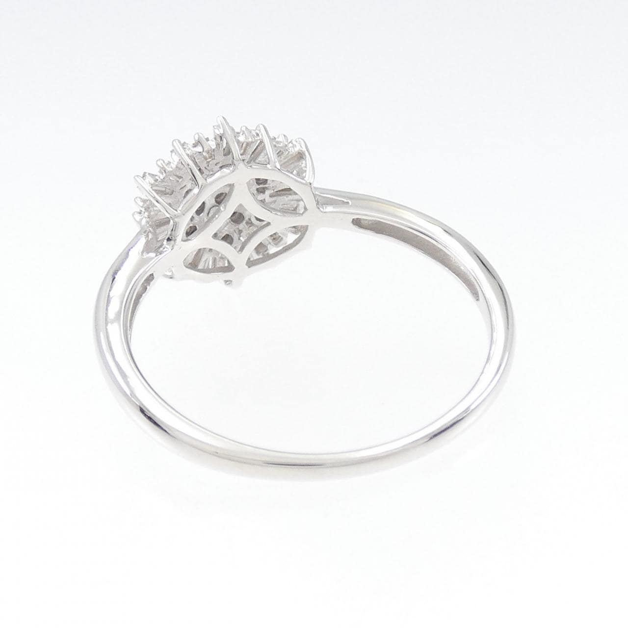 K18WG ダイヤモンド リング 0.43CT