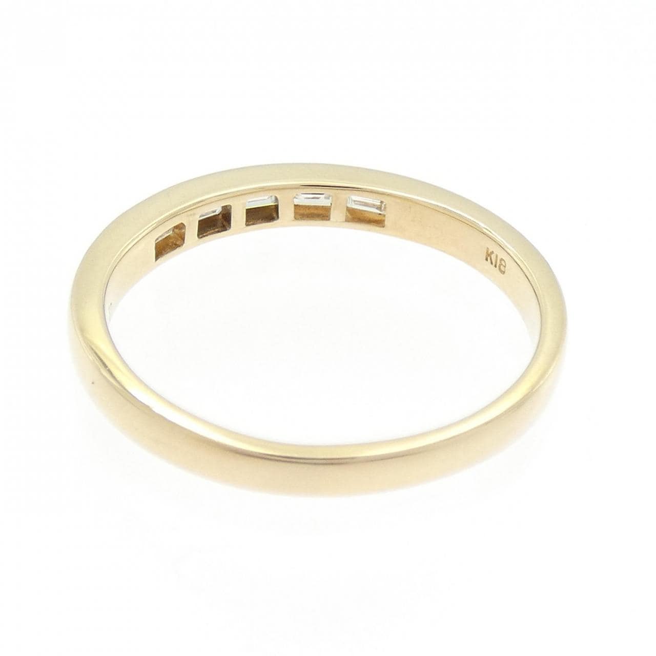 K18YG ダイヤモンド リング 0.38CT