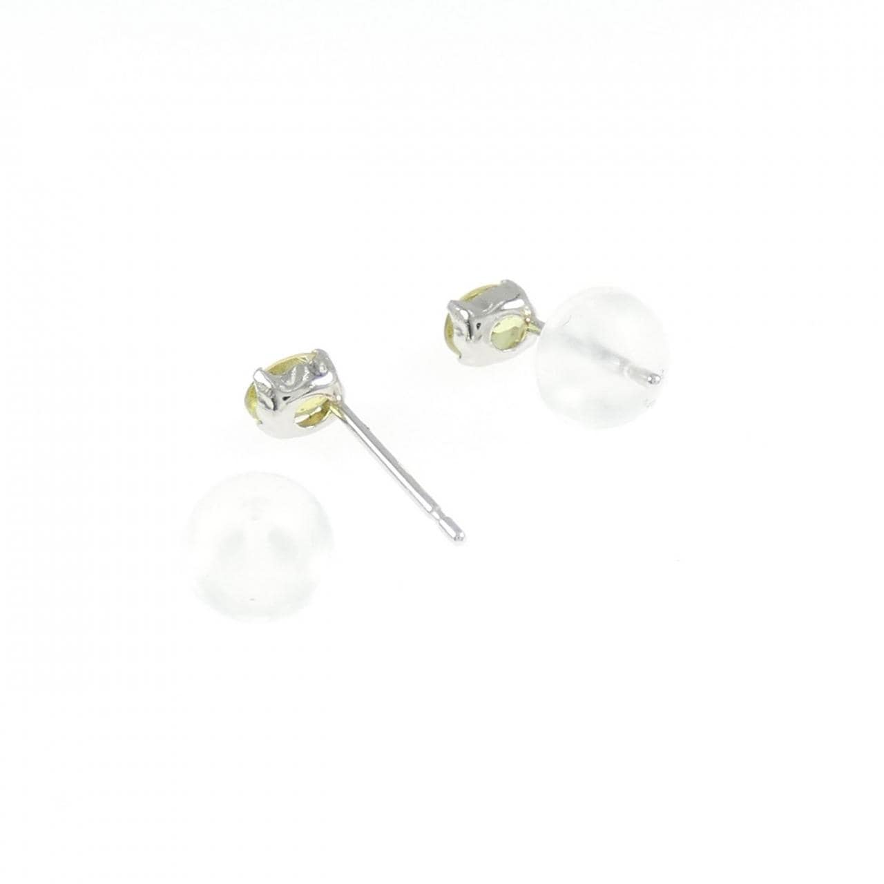 【新品】PT900 スフェーン ピアス 0.39CT