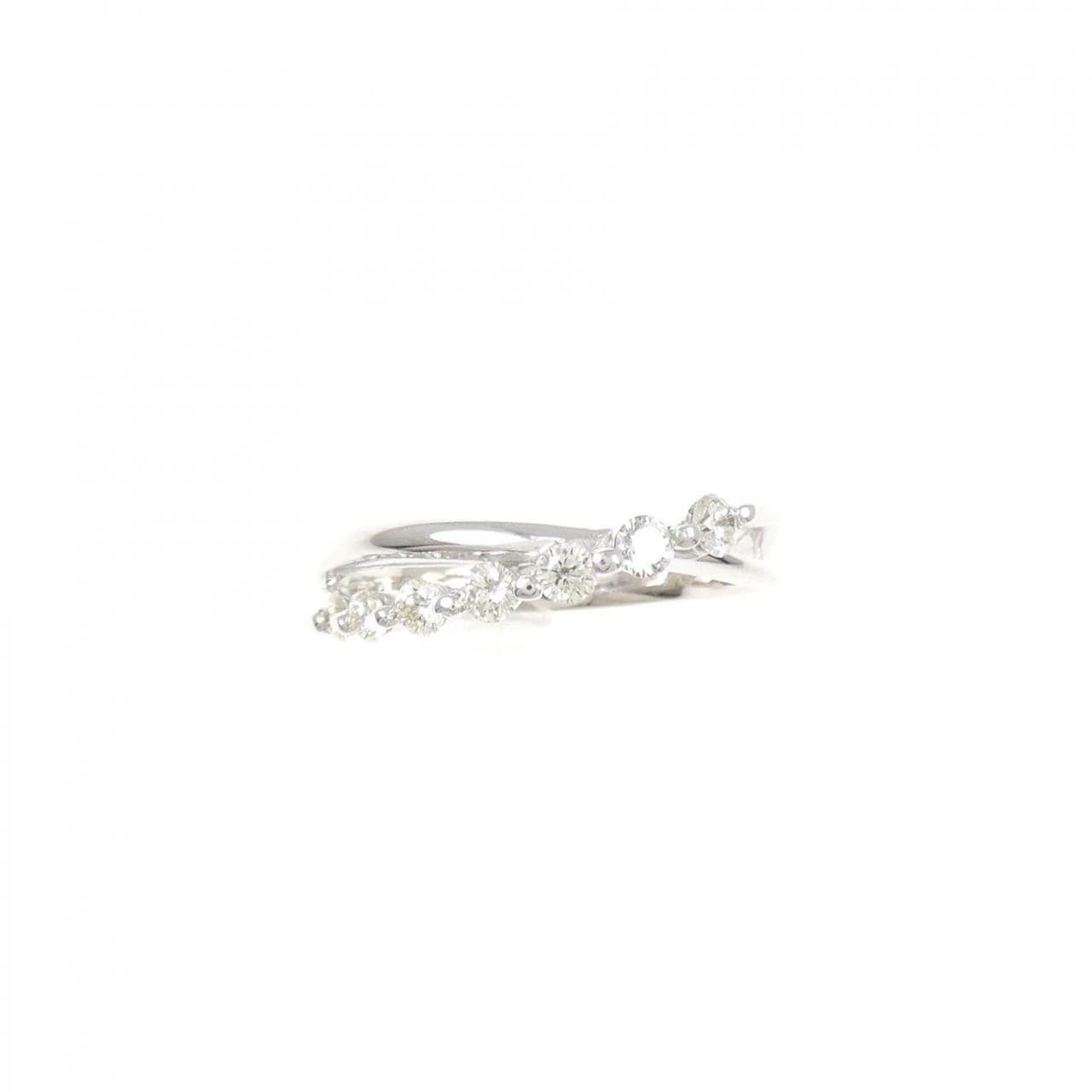 K18WG ダイヤモンド リング 0.30CT