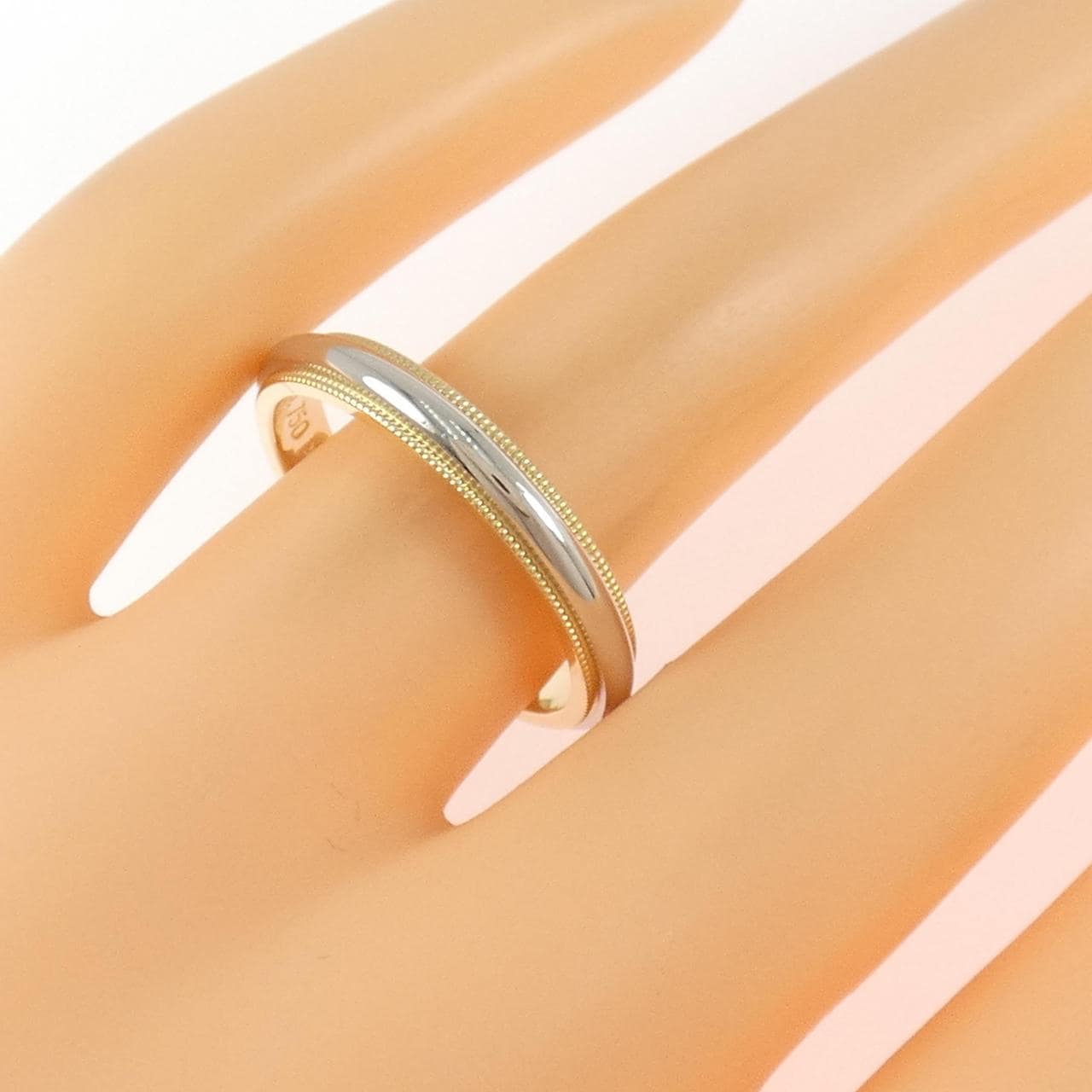 ティファニー ミルグレイン リング