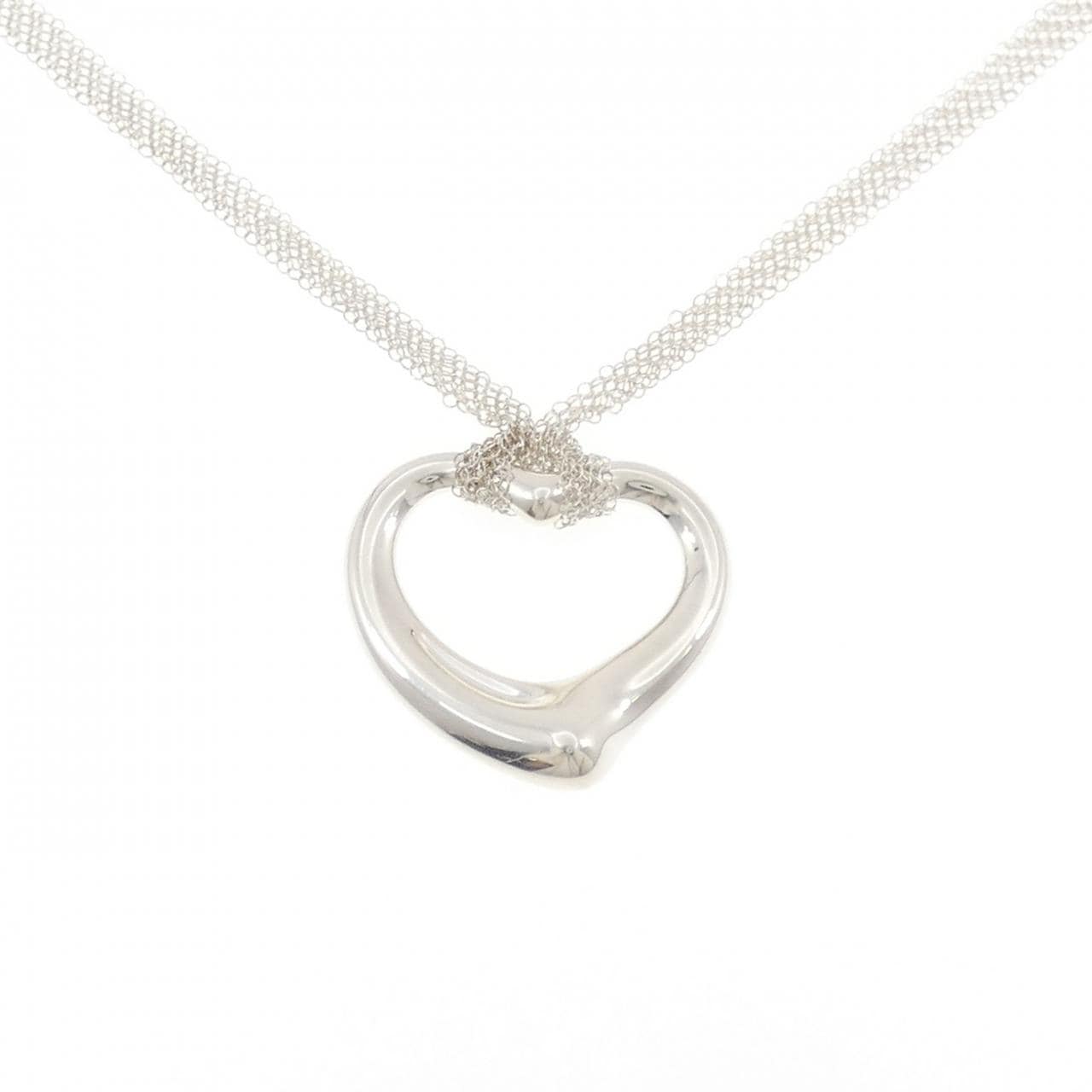 ティファニー オープンハート ネックレス