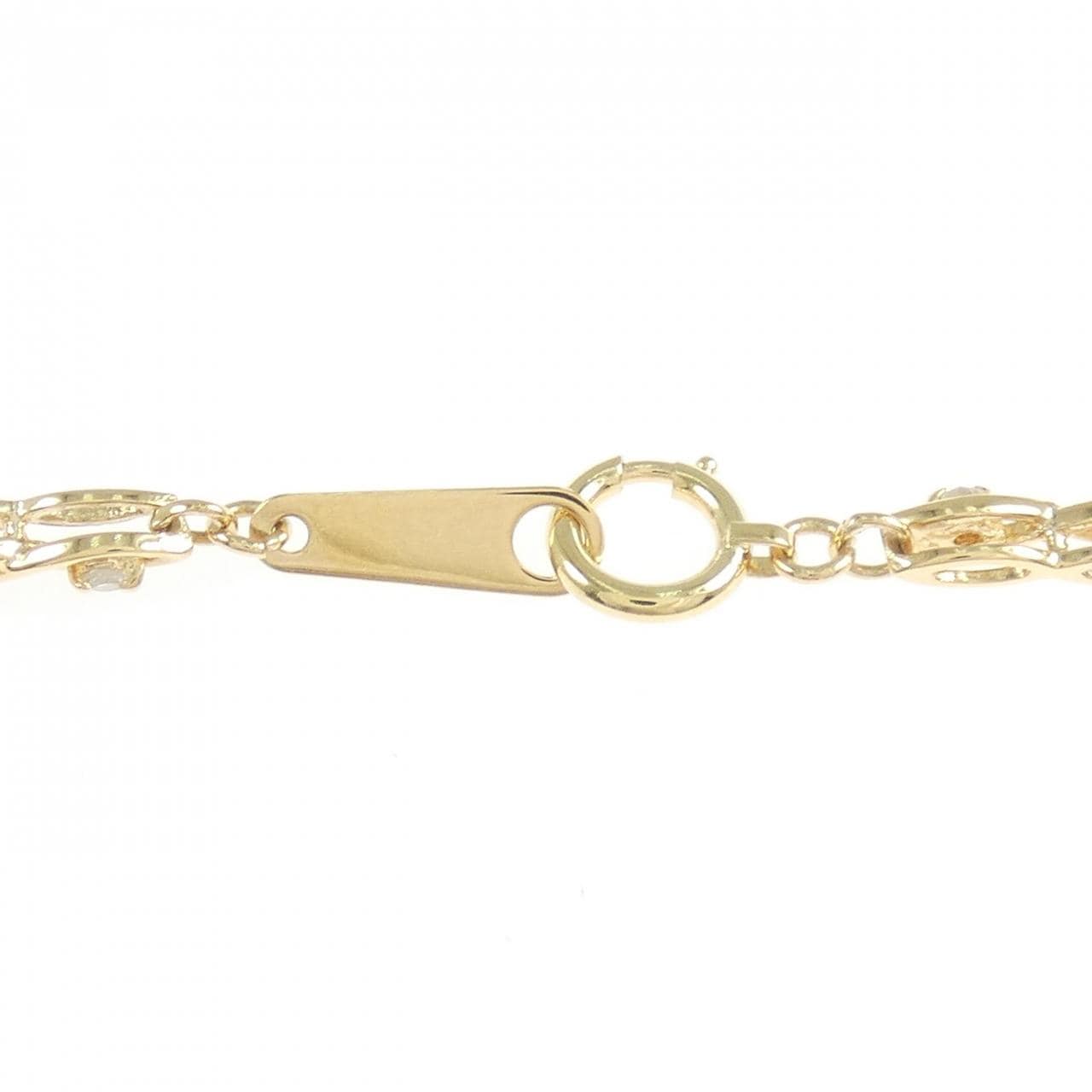 K18YG ダイヤモンド ブレスレット