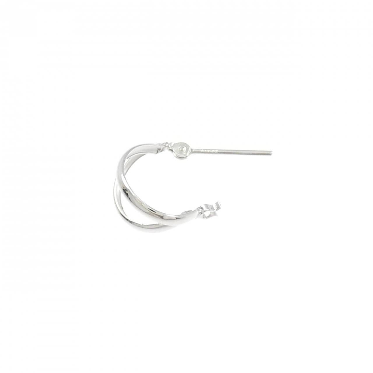 K14WG earring (single ear)