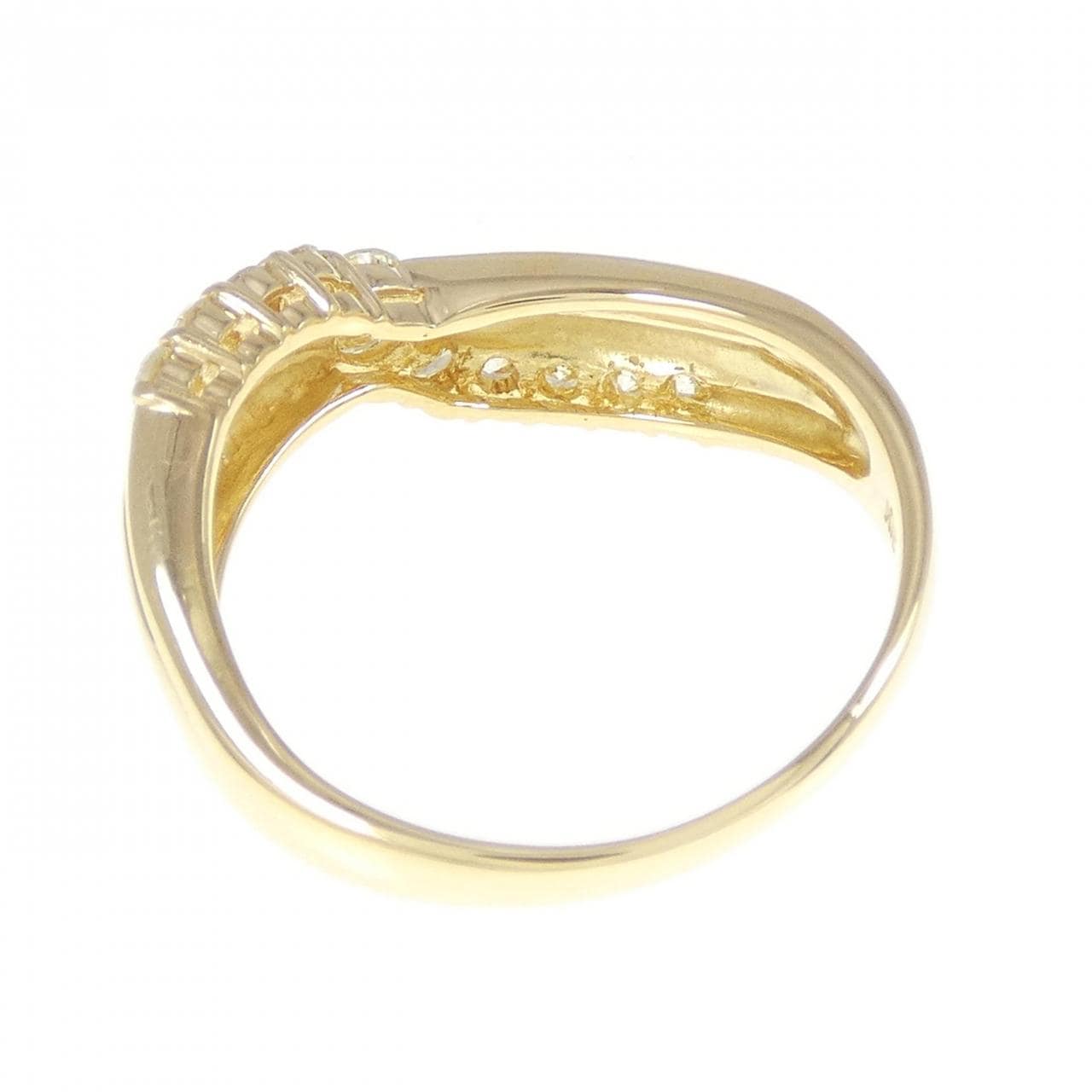 K18YG ダイヤモンド リング 0.50CT