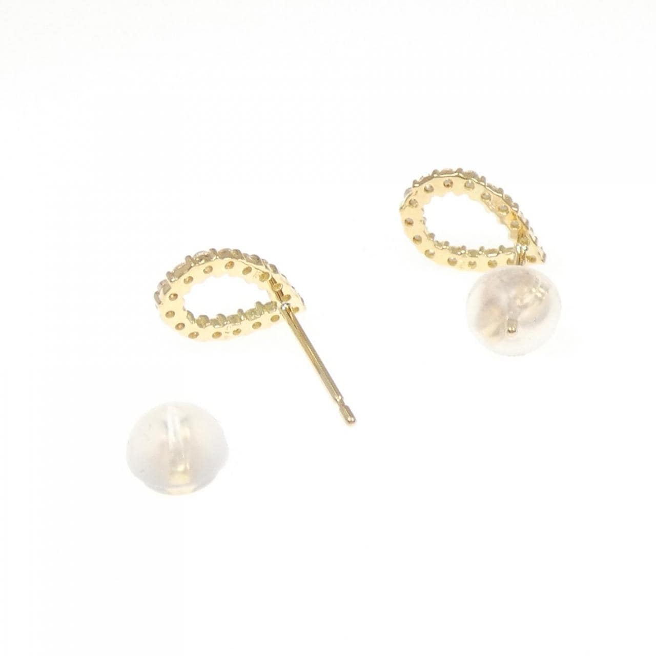 【リメイク】K18YG ダイヤモンド ピアス 0.20CT