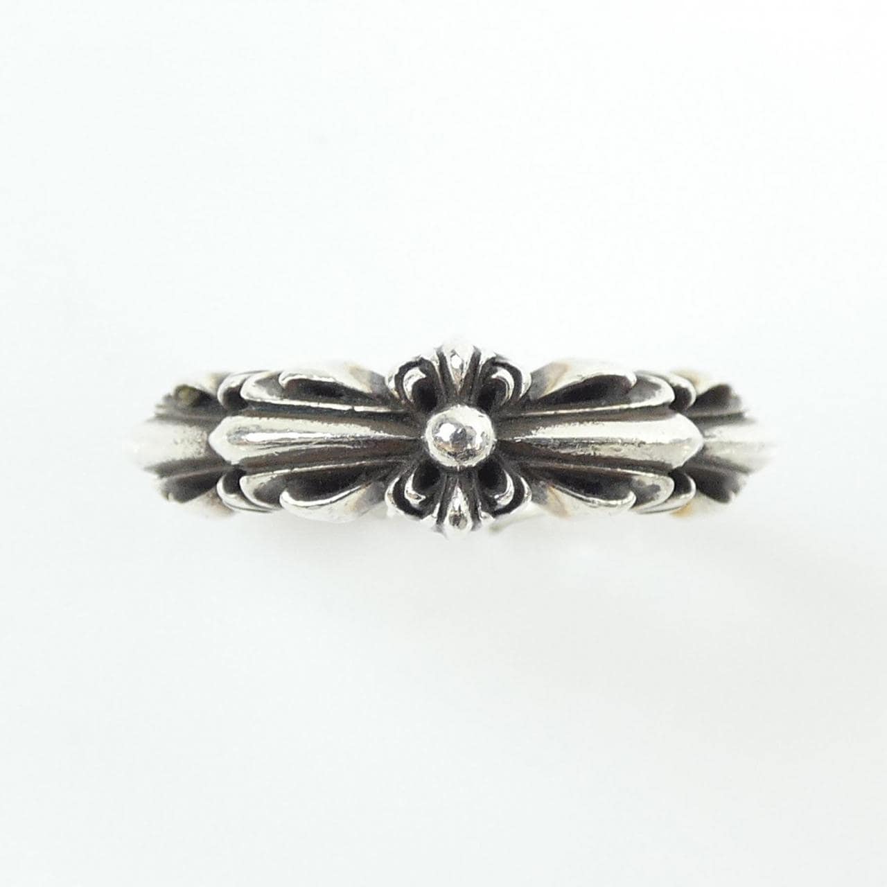 クロムハーツ CHROME HEARTS BABY CLSC DBL FLRL CRS OPEN ベイビークラシック 207159922SLV RING